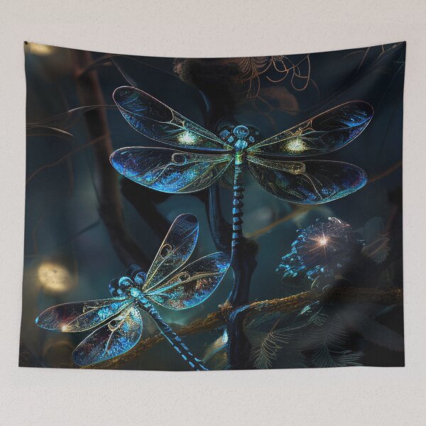 Item preview, Fantasy in Color: The Colorful Futuristic Dragonflies Experience designed and sold by FutureImaging.