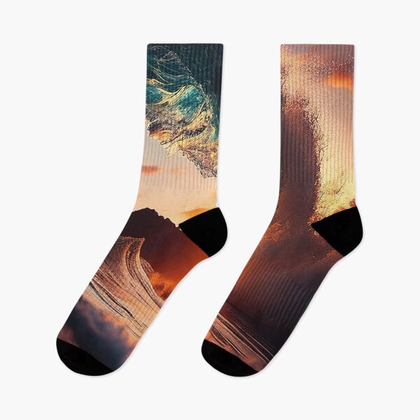 Item preview, Beautiful Wave at Sunset in Hawaii designed and sold by RK - Shop.