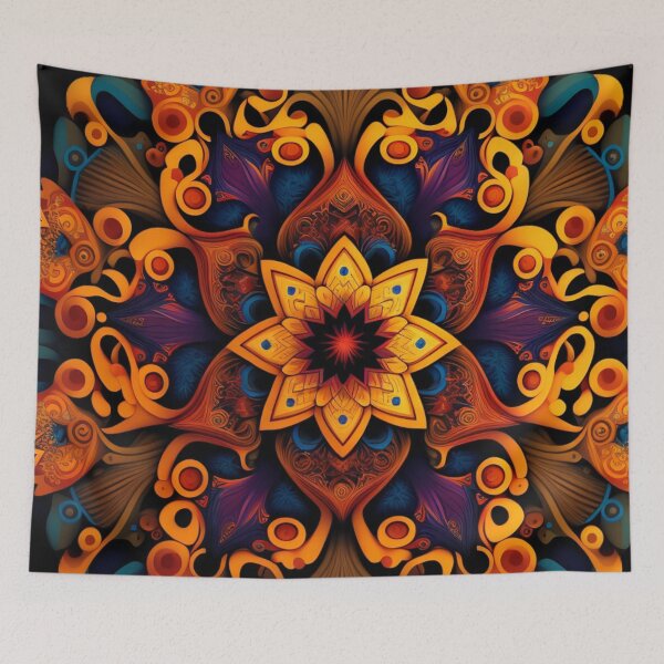 Item preview, Blooming Beauty: A Stunning Flower Vector Pattern designed and sold by BIBIHOX.