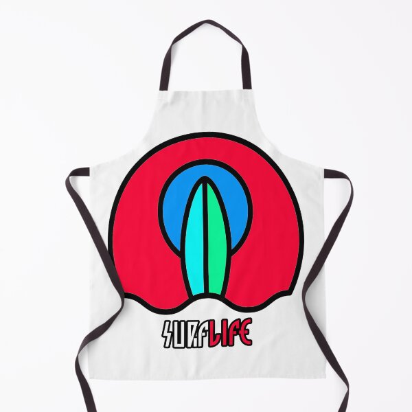 Item preview, Surf Life White Apparel Design 3 designed and sold by PastyDesigns.