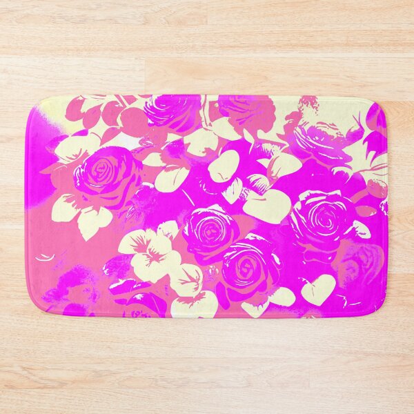 Item preview, Abstract Vintage Pink Roses in Vase designed and sold by asurtiumgreen.