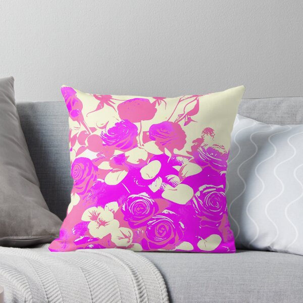 Item preview, Abstract Vintage Pink Roses in Vase designed and sold by asurtiumgreen.
