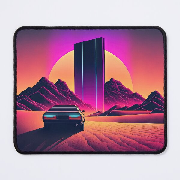 Item preview, Synthwave Sentinel: Signals of the Sandscape designed and sold by Mullet Monkey.