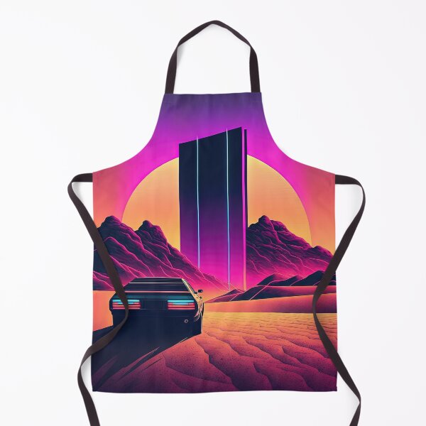 Item preview, Synthwave Sentinel: Signals of the Sandscape designed and sold by Mullet Monkey.