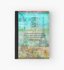 Witty Jane Austen travel quote Notizbuch