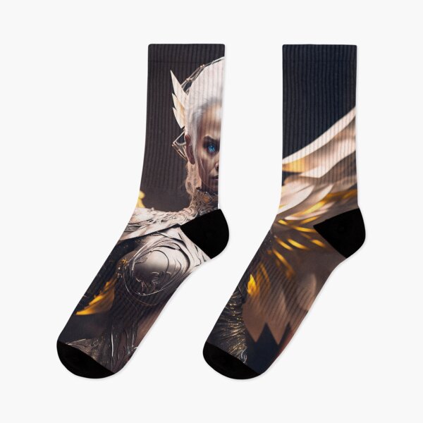 Item preview, Futuristic Gold Angel Trending designed and sold by Dualism619.
