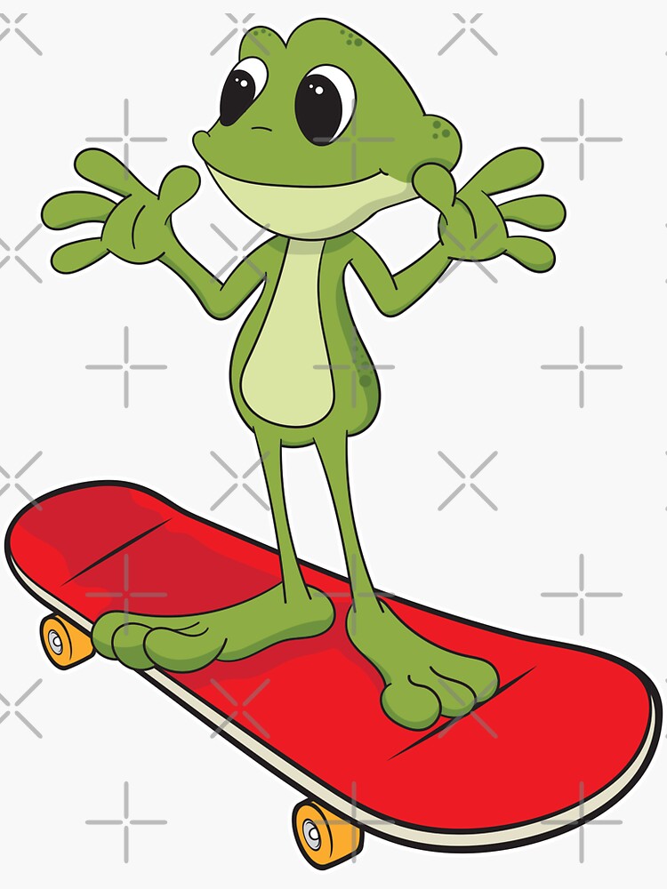 Kawaii Cottagecore Skateboarding Frog: Skater Gift for Kids, Youth, Teens,  Juniors, Boys, and Girls Who Love Froge Sports  Pin for Sale by  MinistryOfFrogs