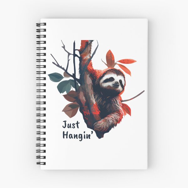 Item preview, Just Hangin, Sloth in tree  designed and sold by Gerald Waters.