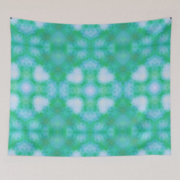 Item preview, Circles ~ Blue/Green designed and sold by CeriLodge.