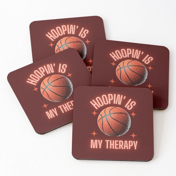 Item preview, Hoopin' Is My Therapy designed and sold by Rell1970.