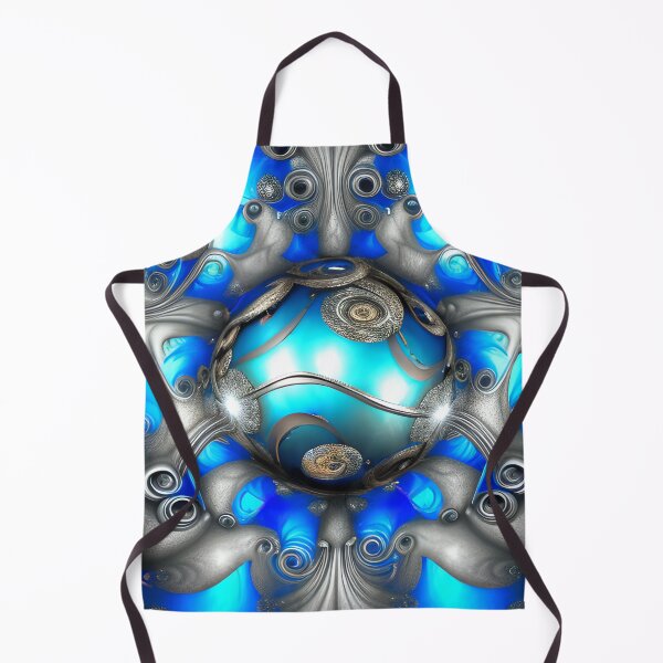 Item preview, Sparkling Silver blue Geometric abstract designed and sold by Itzjustlife.
