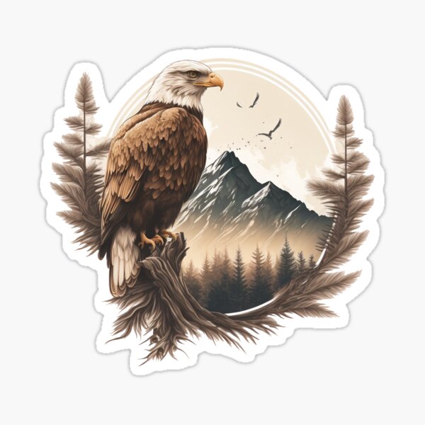 Item preview, Mountain Eagle designed and sold by OutdoorDesignOH.