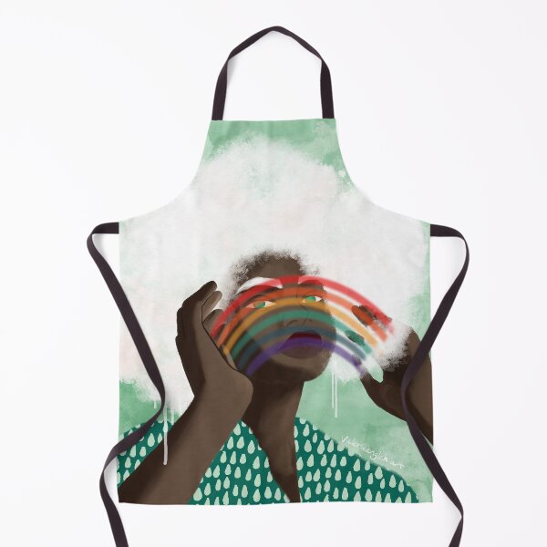 Item preview, Head in the Clouds | Black Woman Surreal Portrait designed and sold by Valerie Englehart.