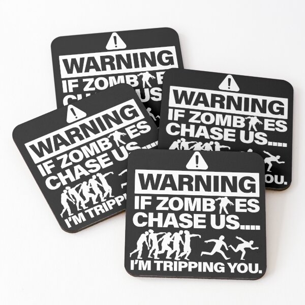 Item preview, Zombie Warning designed and sold by Archie The Corgi.