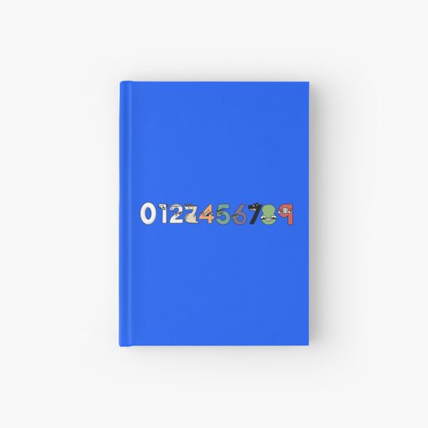 Number Alphabet Lore  Hardcover Journal for Sale by TheBullishRhino