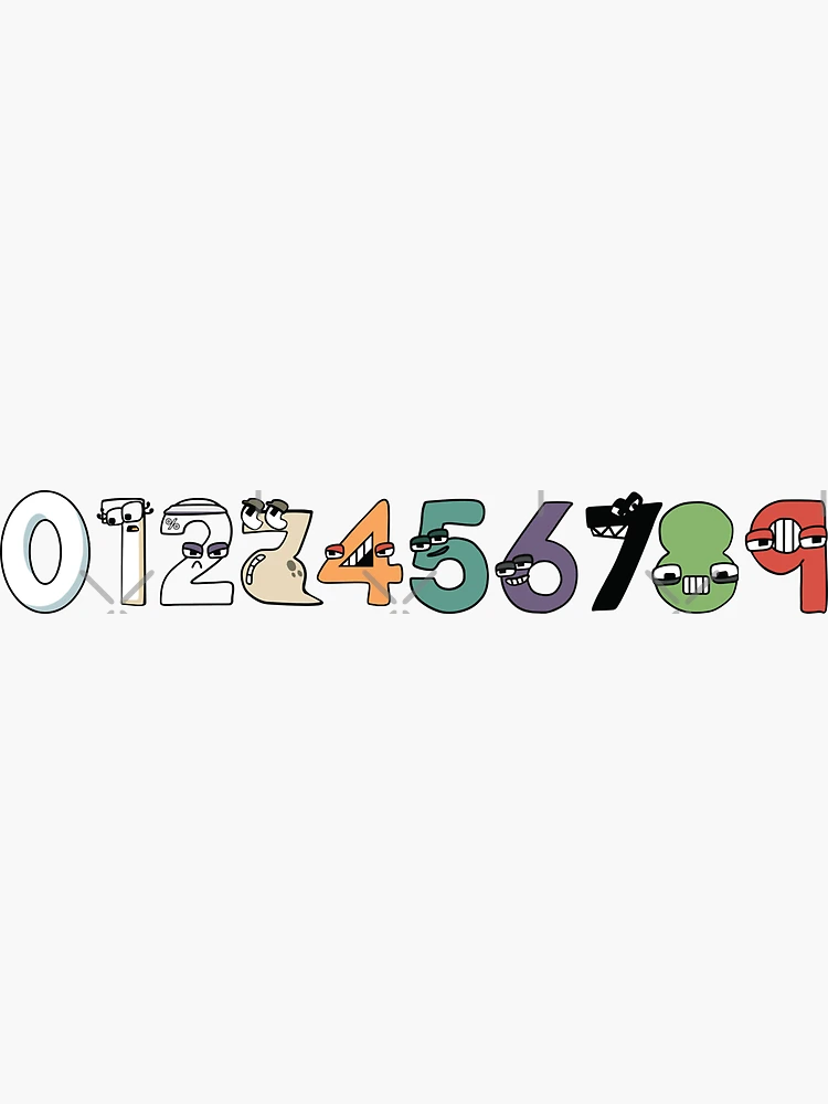 12 Number Lore Sticker - 12 Number lore Numberlore - Discover & Share GIFs