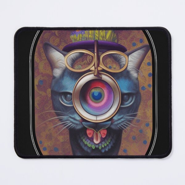 Item preview, cat steampunk designed and sold by Isabel Díaz.