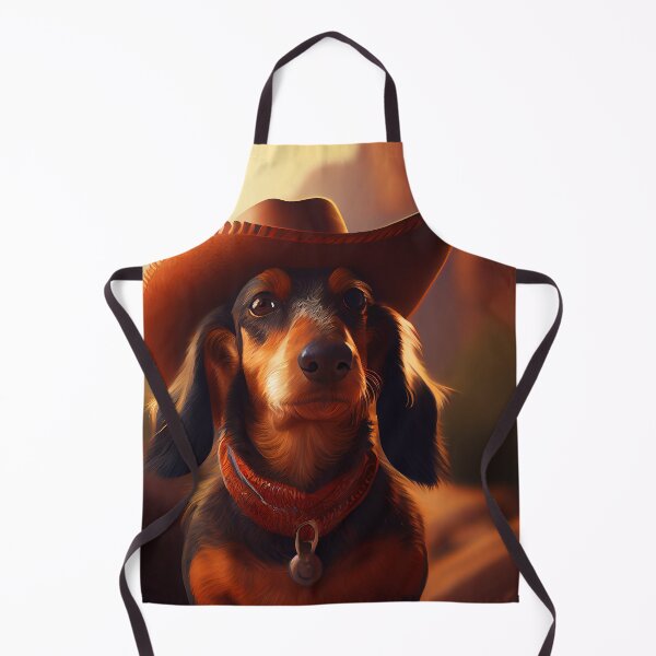 Item preview, Cute Cowboy Dachshund designed and sold by Artistic Pandas.