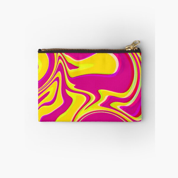 Item preview, Neon Yellow, Magenta, Yellow, Purple, Pink Tones, Multicolor, Hot Pink and Yellow Marble Pattern Design designed and sold by theprintedclub.