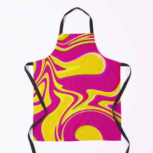 Item preview, Neon Yellow, Magenta, Yellow, Purple, Pink Tones, Multicolor, Hot Pink and Yellow Marble Pattern Design designed and sold by theprintedclub.