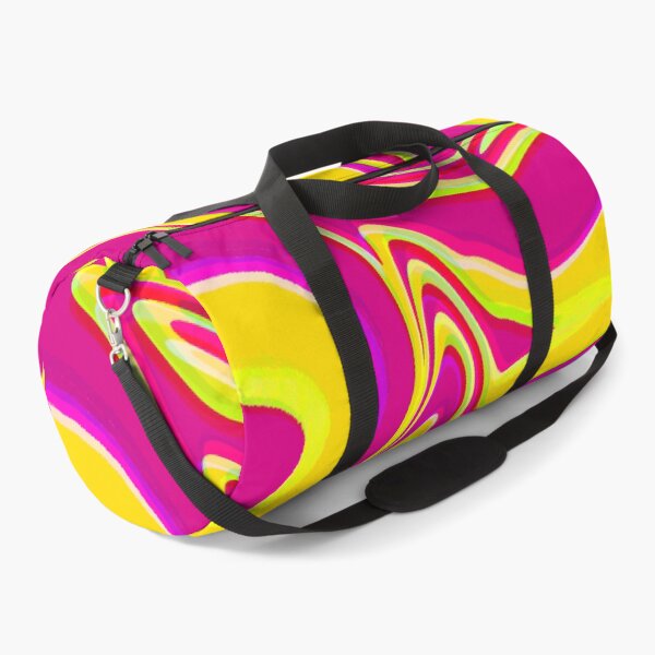 Item preview, Neon Yellow, Magenta, Yellow, Purple, Pink Tones, Multicolor, Hot Pink and Yellow Marble Pattern Design designed and sold by theprintedclub.