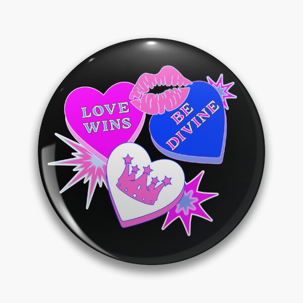 Item preview, drag pride flag colour candy hearts, valentine candy hearts, gay pride, pride month, valentines day designed and sold by allycat57.