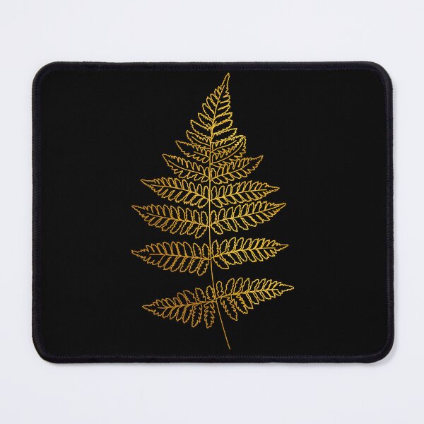 Item preview, Golden Fern Leaf designed and sold by Lizvole.