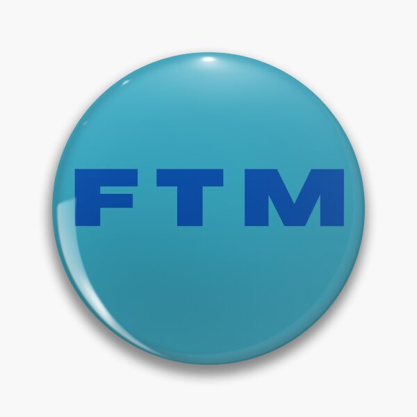 Item preview, FTM, BLUE LETTERS (transparent background) designed and sold by BUILTABEAR.