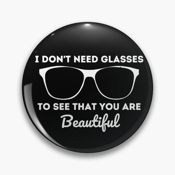Aperçu de l'œuvre Je n'ai pas besoin de lunettes créée et vendue par DEDDesign.