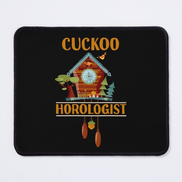 Item preview, Cuckoo Horologist Clock Lover - Funny Horology designed and sold by Maria Garcia.