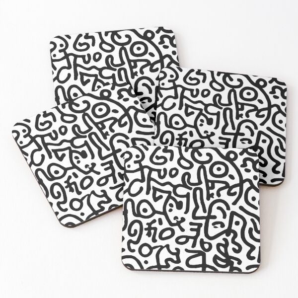 Item preview, Memphis Pattern Colorful Doodle designed and sold by Timegraf.