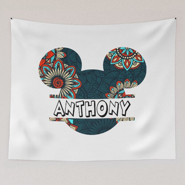 Item preview, Anthony Name With Seamless Pattern designed and sold by DitaNadiaStore.