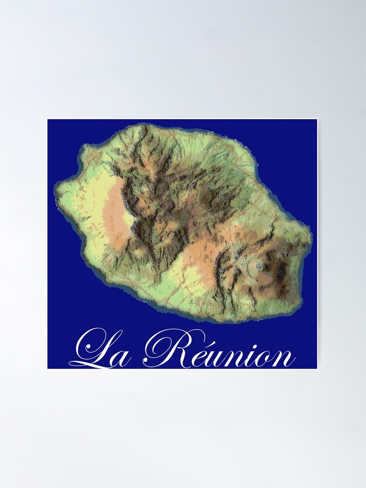La Réunion, 974, The Reunion Flag - La Reunion Lovers Art Board