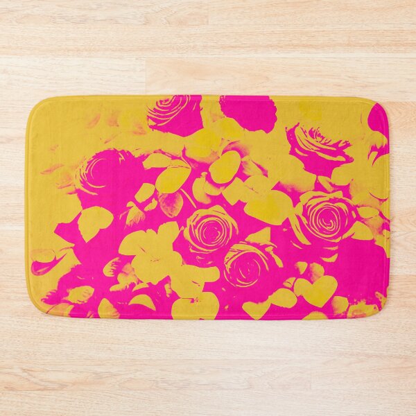 Item preview, Abstract Pink and Yellow Roses designed and sold by asurtiumgreen.