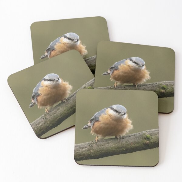 Item preview, Fluffed up Nuthatch designed and sold by JLP ARTWORKS.