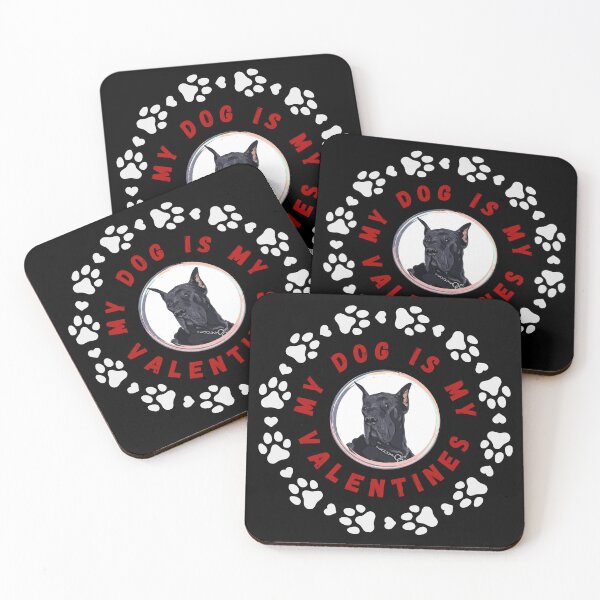 Item preview, My Dog is my valentines designed and sold by NorthV.