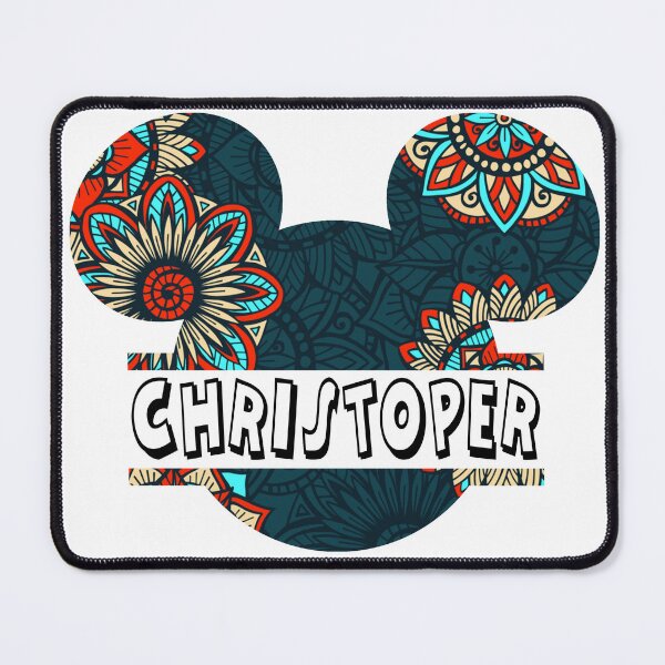 Item preview, Christoper Name With Seamless Pattern designed and sold by DitaNadiaStore.
