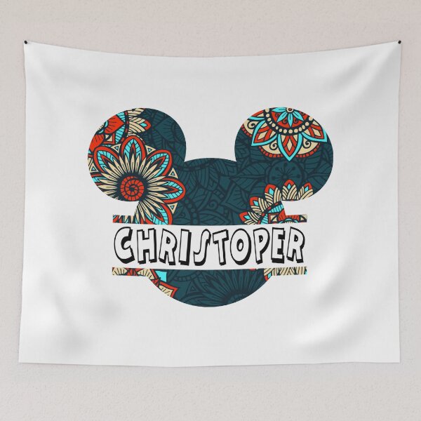 Item preview, Christoper Name With Seamless Pattern designed and sold by DitaNadiaStore.