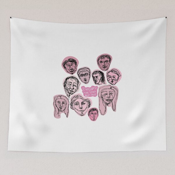 Item preview, Everyone has their own story - pink designed and sold by Tolarlei.