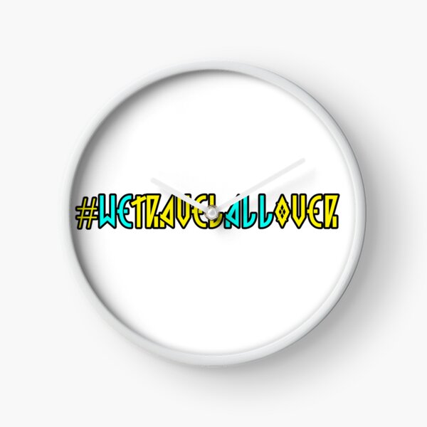 Item preview, We Travel All Over in White designed and sold by PastyDesigns.