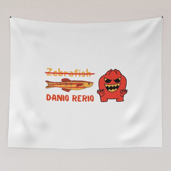 Item preview, Zebrafish Danio rerio. designed and sold by Rowbic.