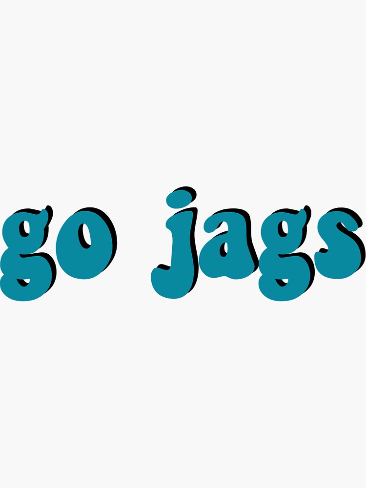 go jacksonville jaguars jags nfl sticker' Sticker for Sale by sarah-332
