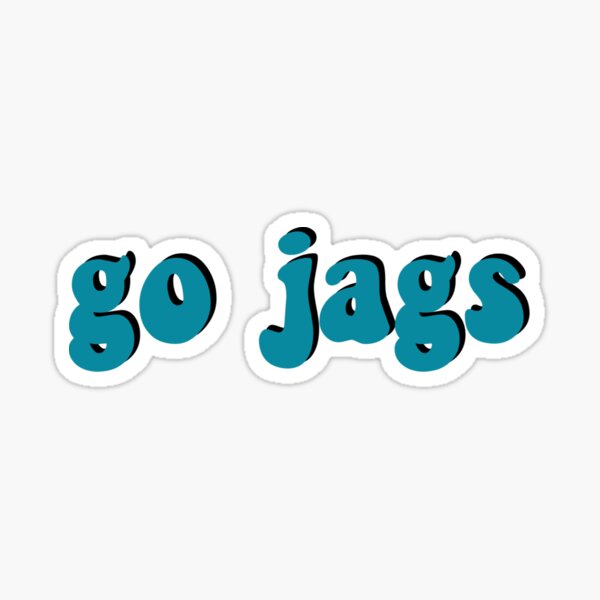 Let's Go Jags Sticker