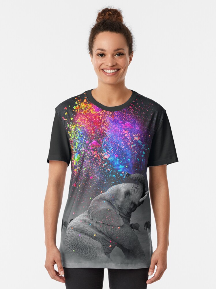 Alternate view of True Colors Within Graphic T-Shirt
