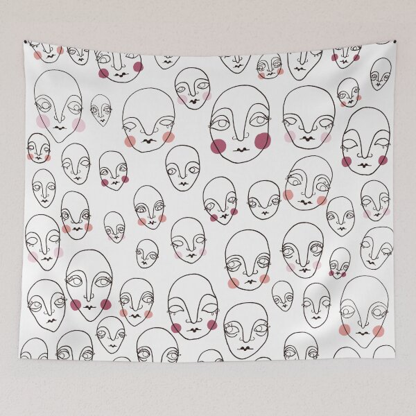Item preview, Blushing Faces designed and sold by acowlart.