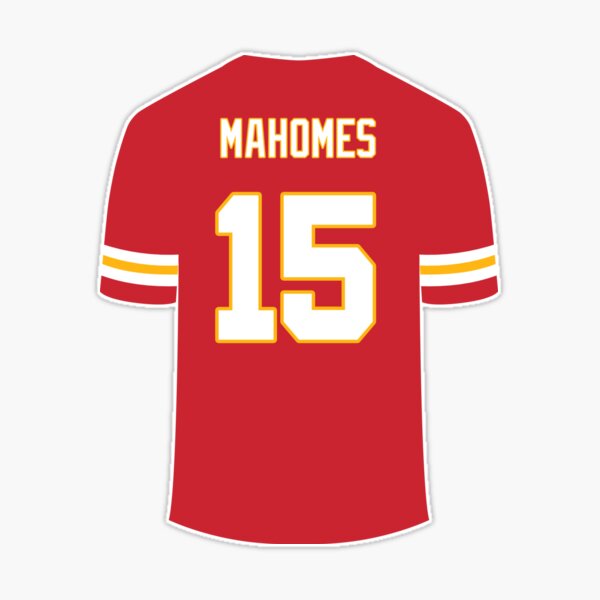 Patrick Mahomes #15 Kansas City Chiefs White Away Jersey Men's Small  IN STOCK