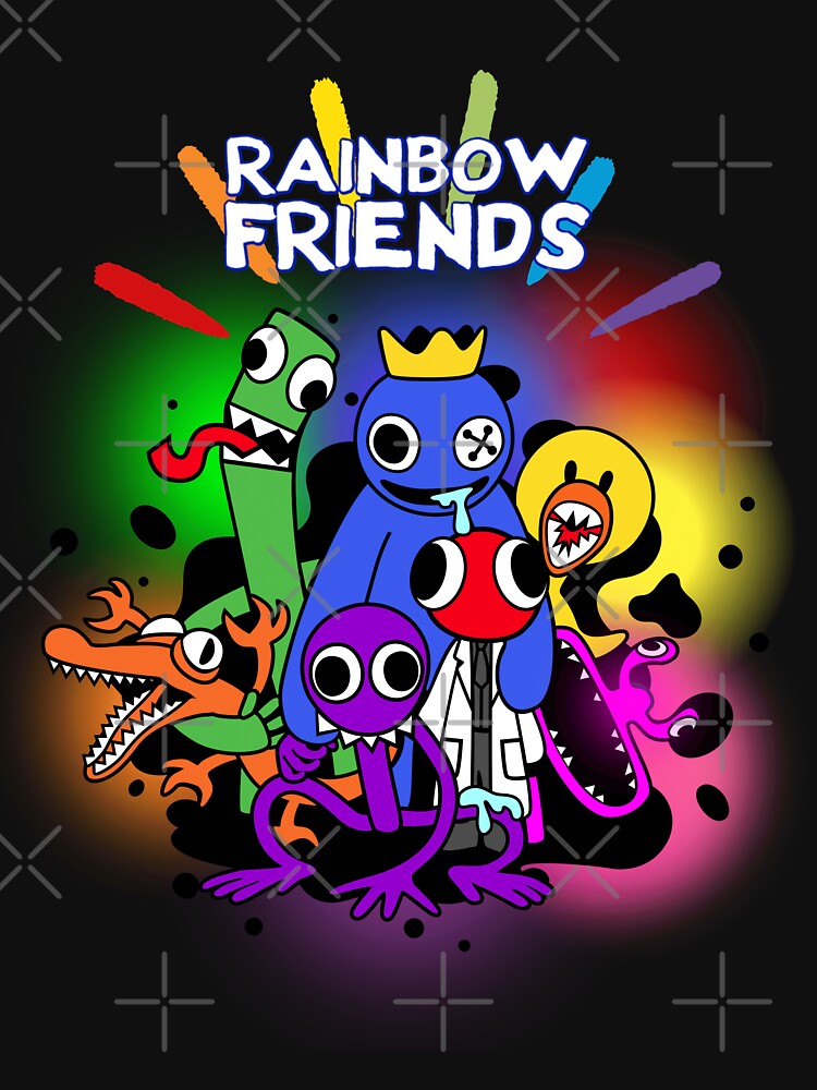 Rainbow Friends Pullover Hoodie Orange - PKAWAY