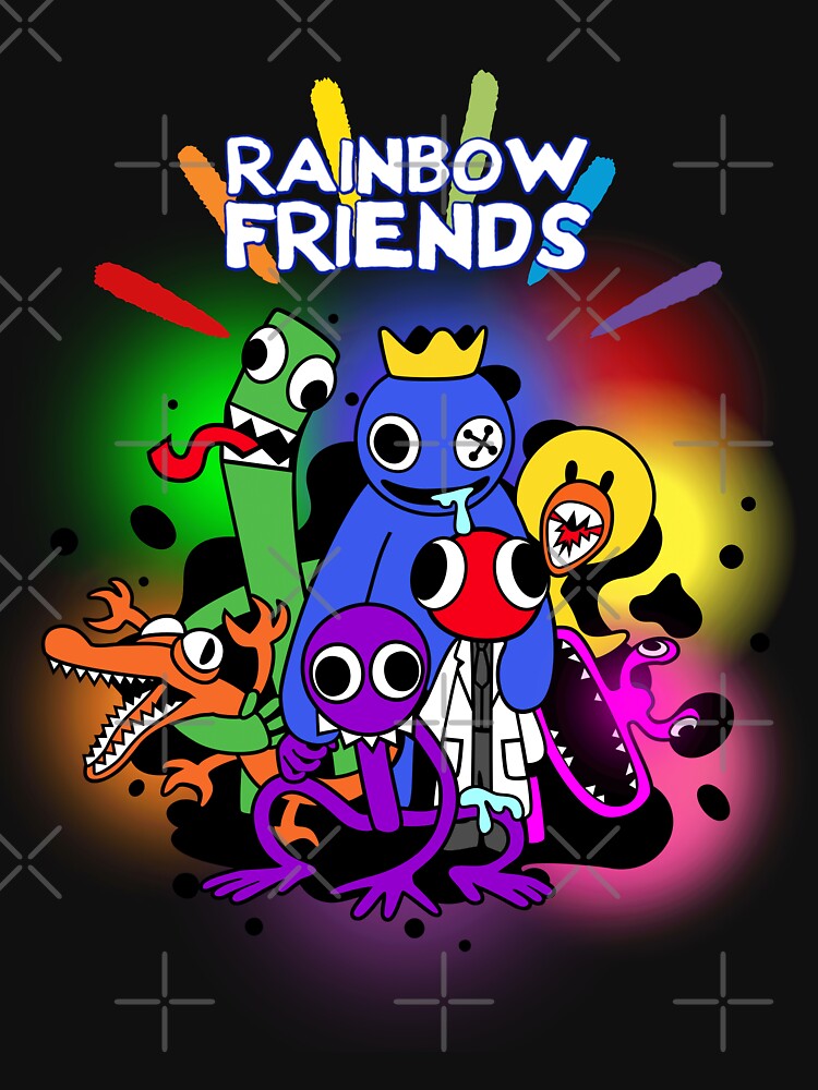 Yellow Rainbow Friends Fan art Sticker for Sale by DrawForFunYt