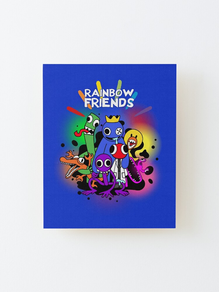 Rainbow Friends Hug it Out  Art Board Print for Sale by