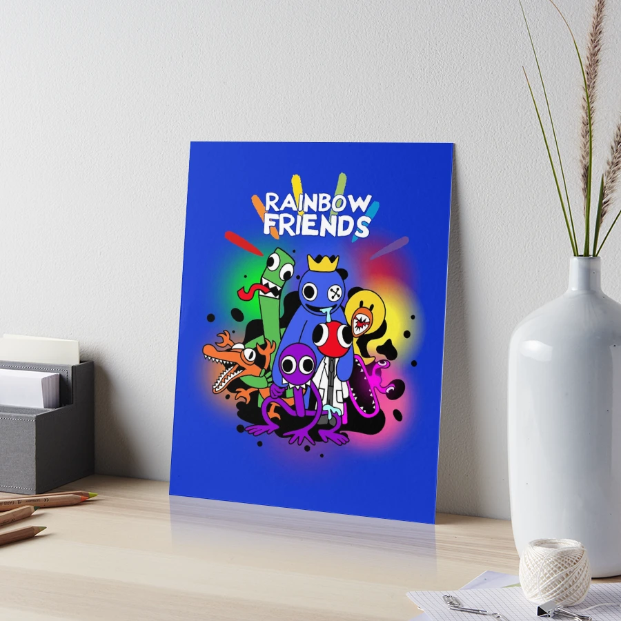 Rainbow Friends Hug it Out Colors | Greeting Card